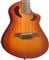 Veillette Avante Gryphon High Tuned 12 String Acoustic Tobacco Burst Body Angled View